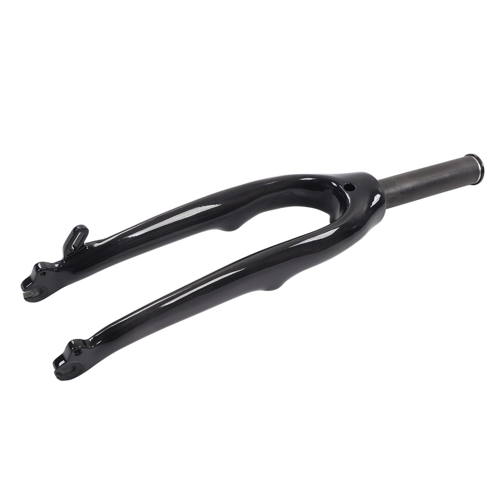 20in Carbon Fiber Front Fork Replacement for Folding Bikes - Compatible with V Brake & C Brake Systems - Lightweight & Durable Upgrade for Commuting & Urban Cycling