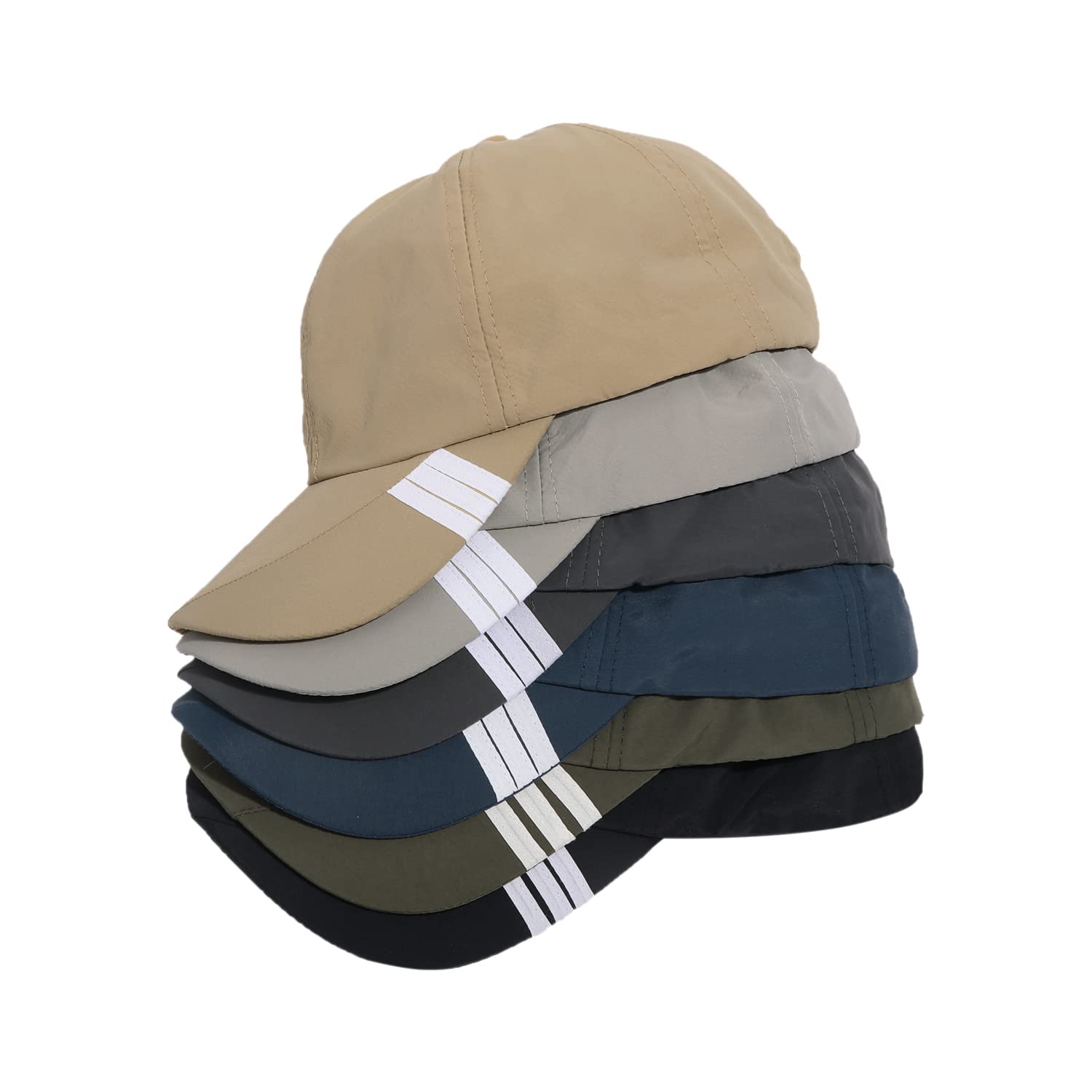 Clakllie Quick Dry Baseball Cap - Lightweight Sun Hat for Running, Golf & Tennis - Waterproof, UV Protection Outdoor Cap for Men & Women - Perfect for Sports, Hiking & Travel