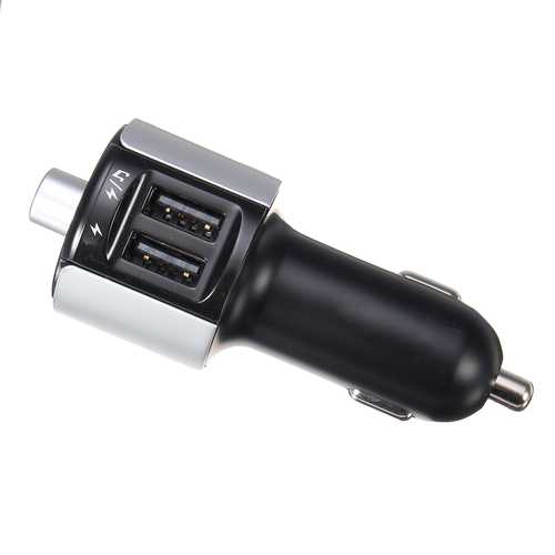 Wireless Bluetooth FM Transmitter for Car - MP3 Player, USB Car Charger & Hands-Free Calling - Perfect for Road Trips & Commuting