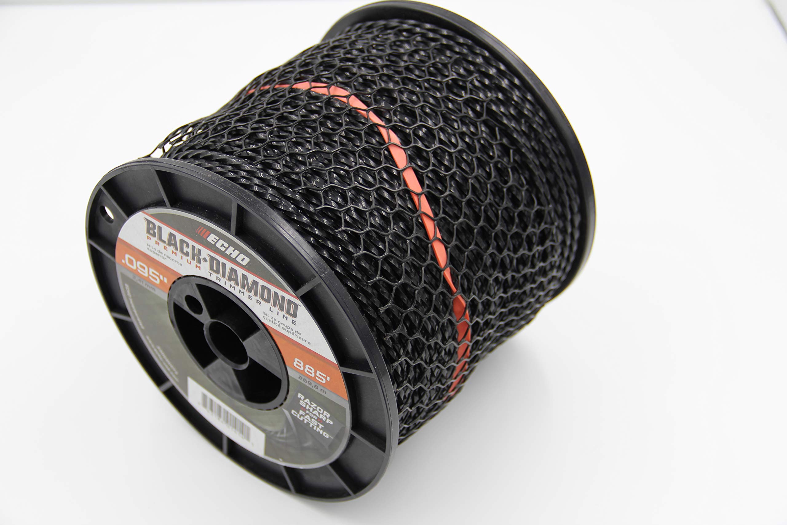 Echo 330095073 Black Diamond Trimmer Line 3lbs .095 Inch - Professional Weed Eater String for Lawn Mower & Garden Trimming