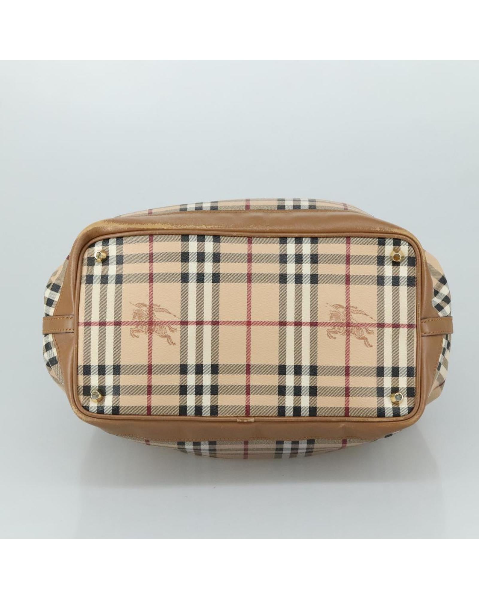 Burberry Nova Check Tote Bag for Women - Luxury Designer Handbag with Signature Plaid Pattern - Perfect for Work, Travel & Everyday Use