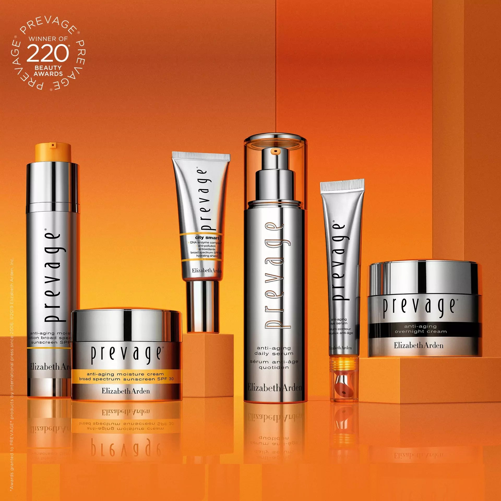 Elizabeth Arden PREVAGE® City Smart Broad Spectrum SPF 50 Hydrating Shield - Daily Anti-Aging Face Moisturizer with Antioxidants for Urban Skin Protection | Perfect for Commuting, Travel & Outdoor Activities