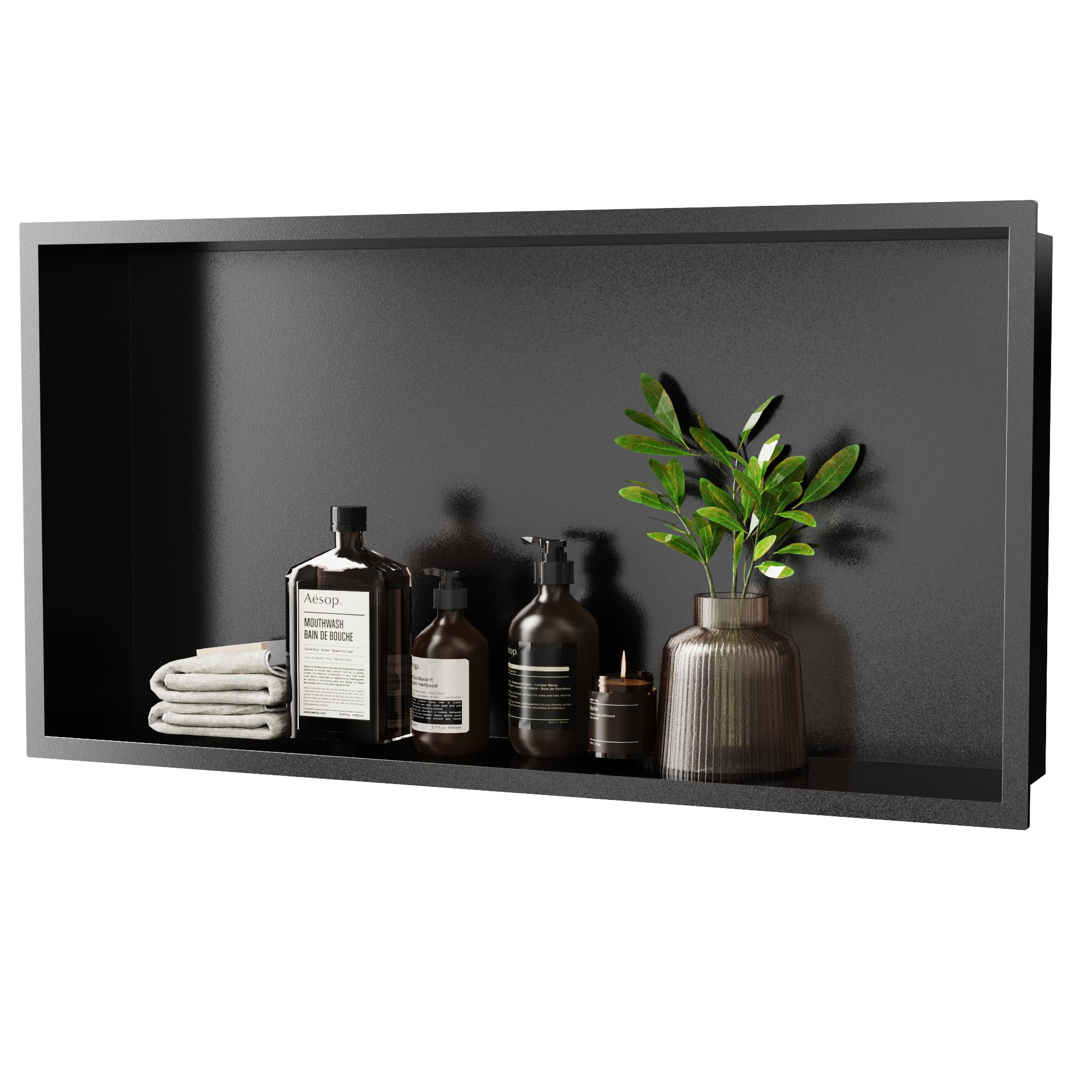 Premium Merapi Stainless Steel Shower Niche 24