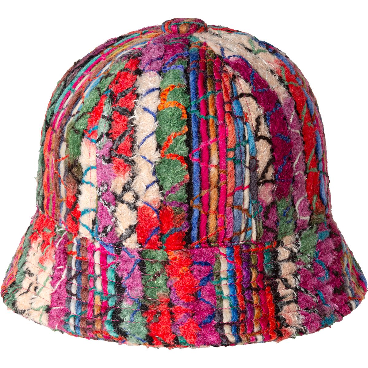 Kangol Wooly Squiggle Casual Hat for Women - Soft Pink Beanie for Winter, Outdoor Activities & Streetwear Fashion
