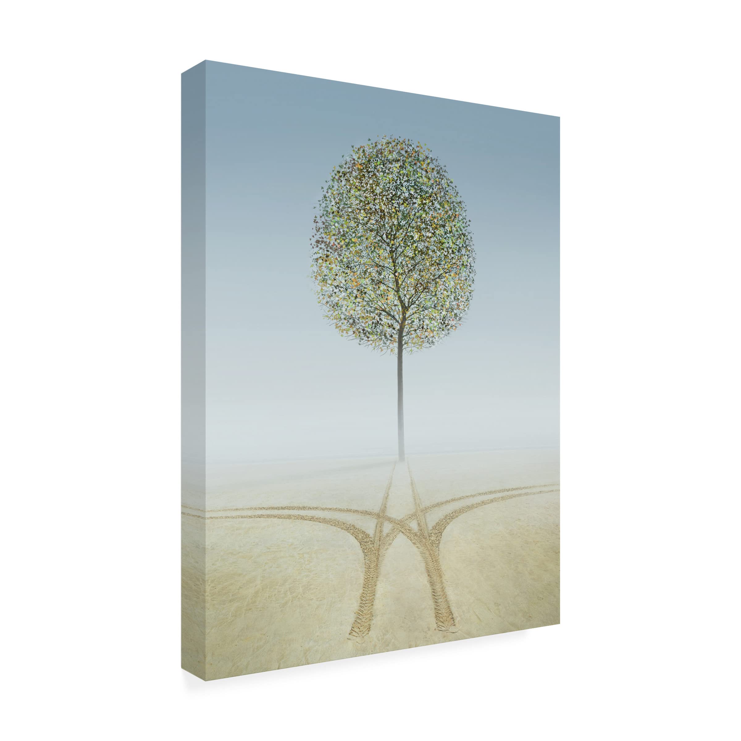 Ben Heine 'Eden' Canvas Wall Art Print - Modern Home Decor for Living Room, Bedroom & Office - High Quality Trademark Fine Art