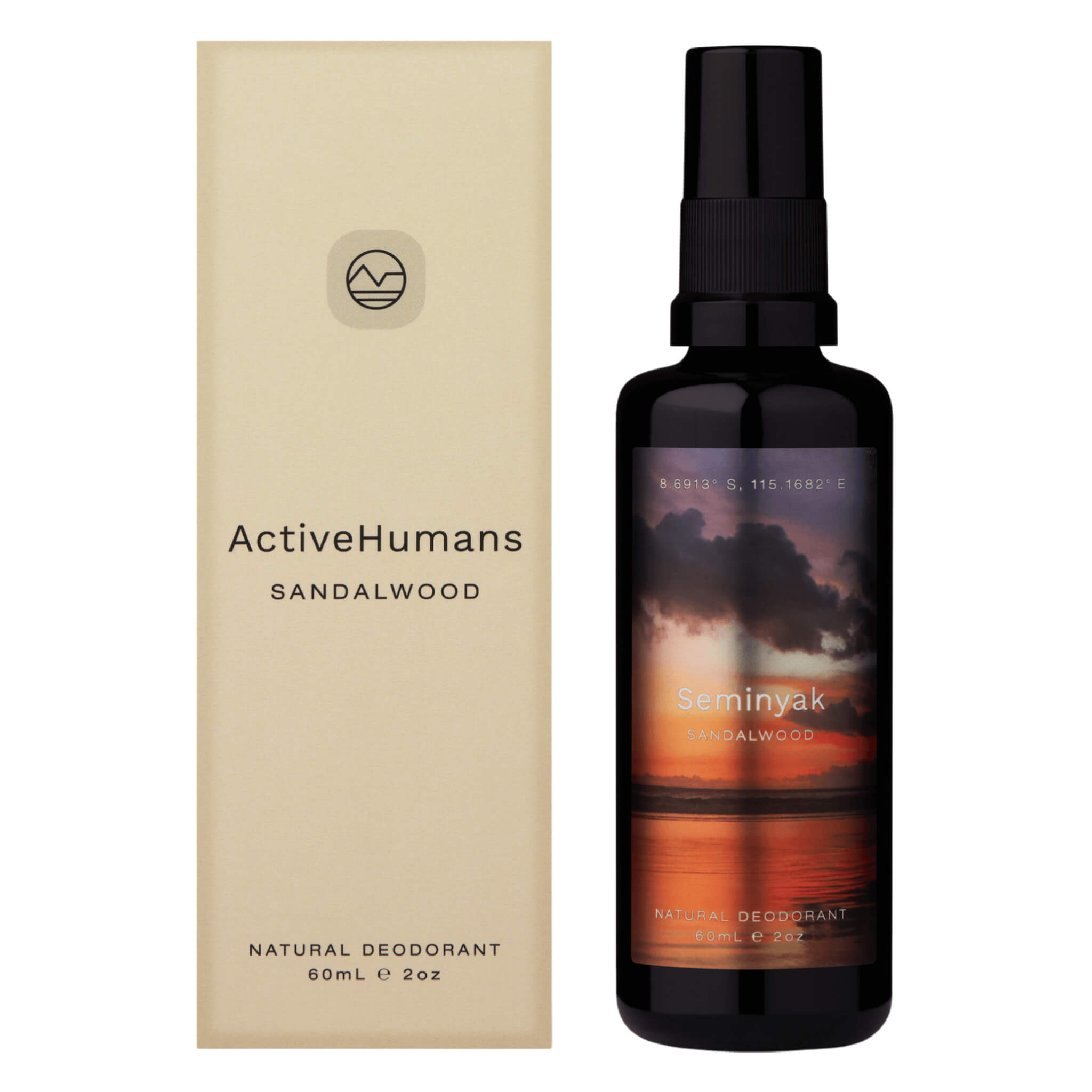 Best Natural Deodorant for Women & Men - Sandalwood Scent | Aluminum-Free, Organic & Vegan | All-Day Odor Protection for Workouts & Daily Use