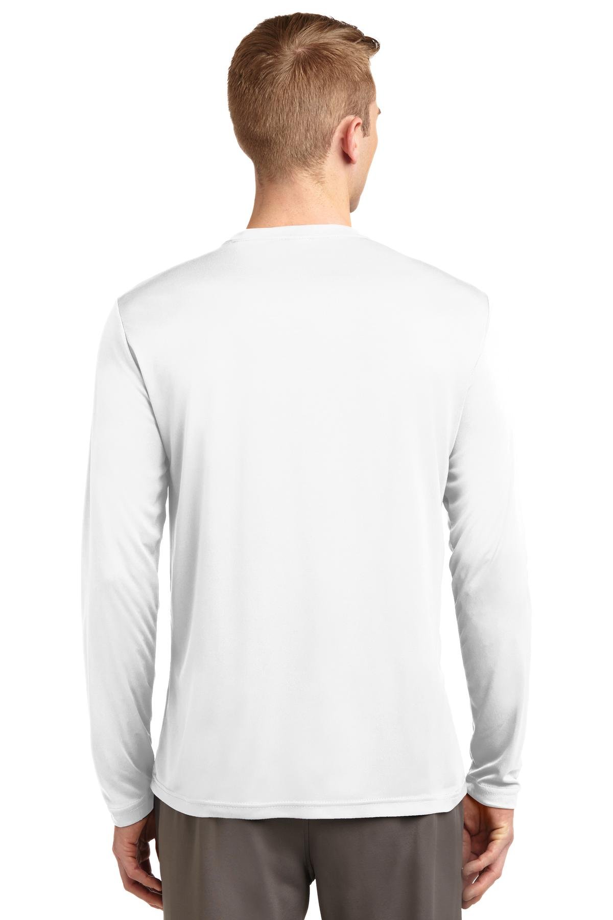 SPORT-TEK Tall Long Sleeve PosiCharge Competitor Tee - Moisture Wicking Performance Shirt for Men - Ideal for Running, Gym Workouts & Outdoor Sports