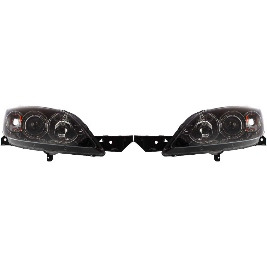 2004-2009 Mazda 3 Headlight Assembly - Driver & Passenger Side Replacement with CAPA Certified MA2518107C - Perfect for Night Driving & Vehicle Restoration