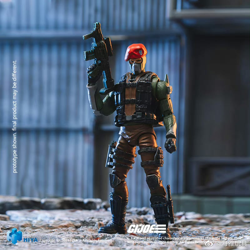 1/18 HIYA 4inch G.I.JOE Beach Head Action Figure - Exquisite Mini Collectible for Display & Play - Perfect for Collectors, Gifts, and Diorama Scenes