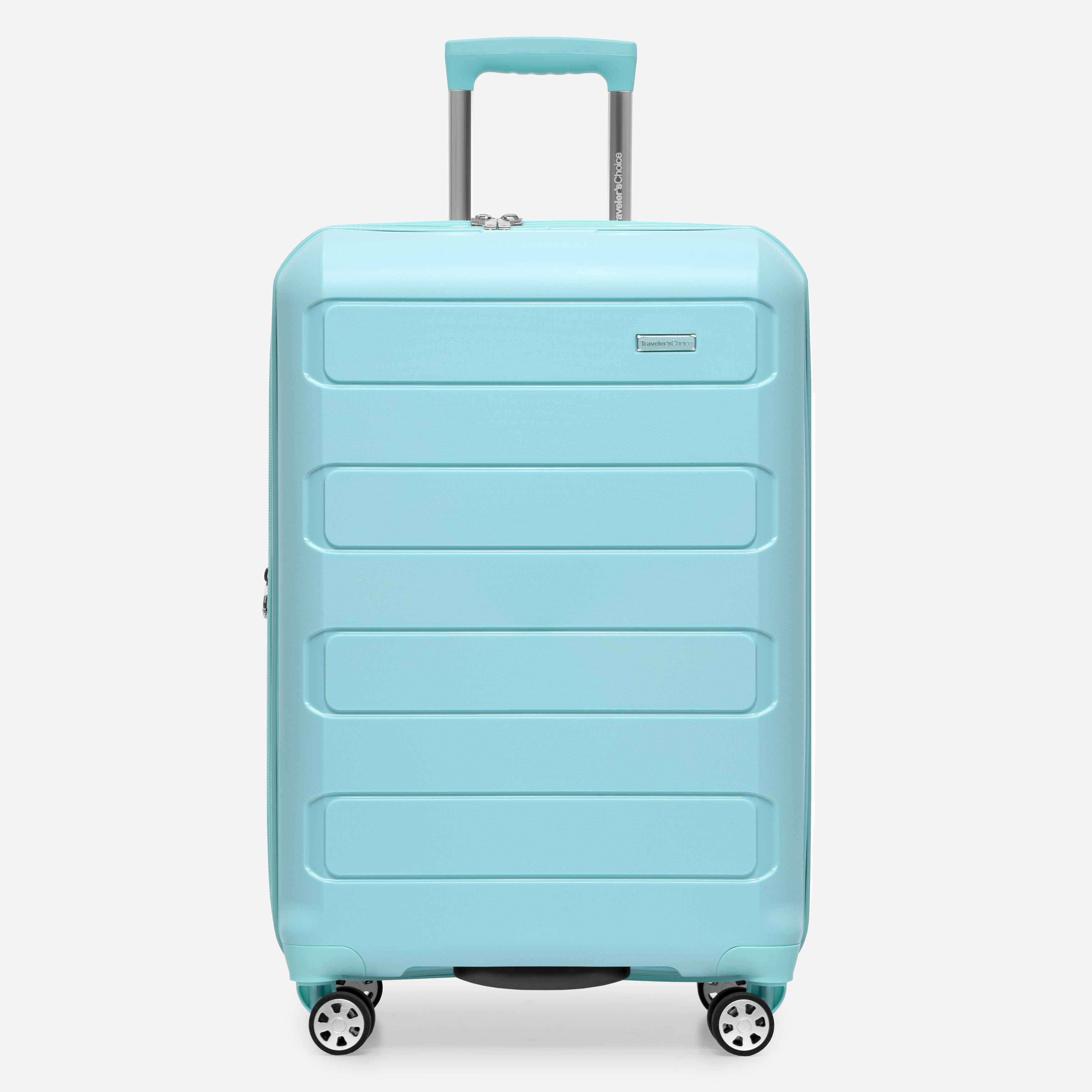 Pagosa 3 Piece Luggage Set - Lightweight Spinner Suitcase with TSA Lock - Perfect for Travel, Business Trips & Vacations