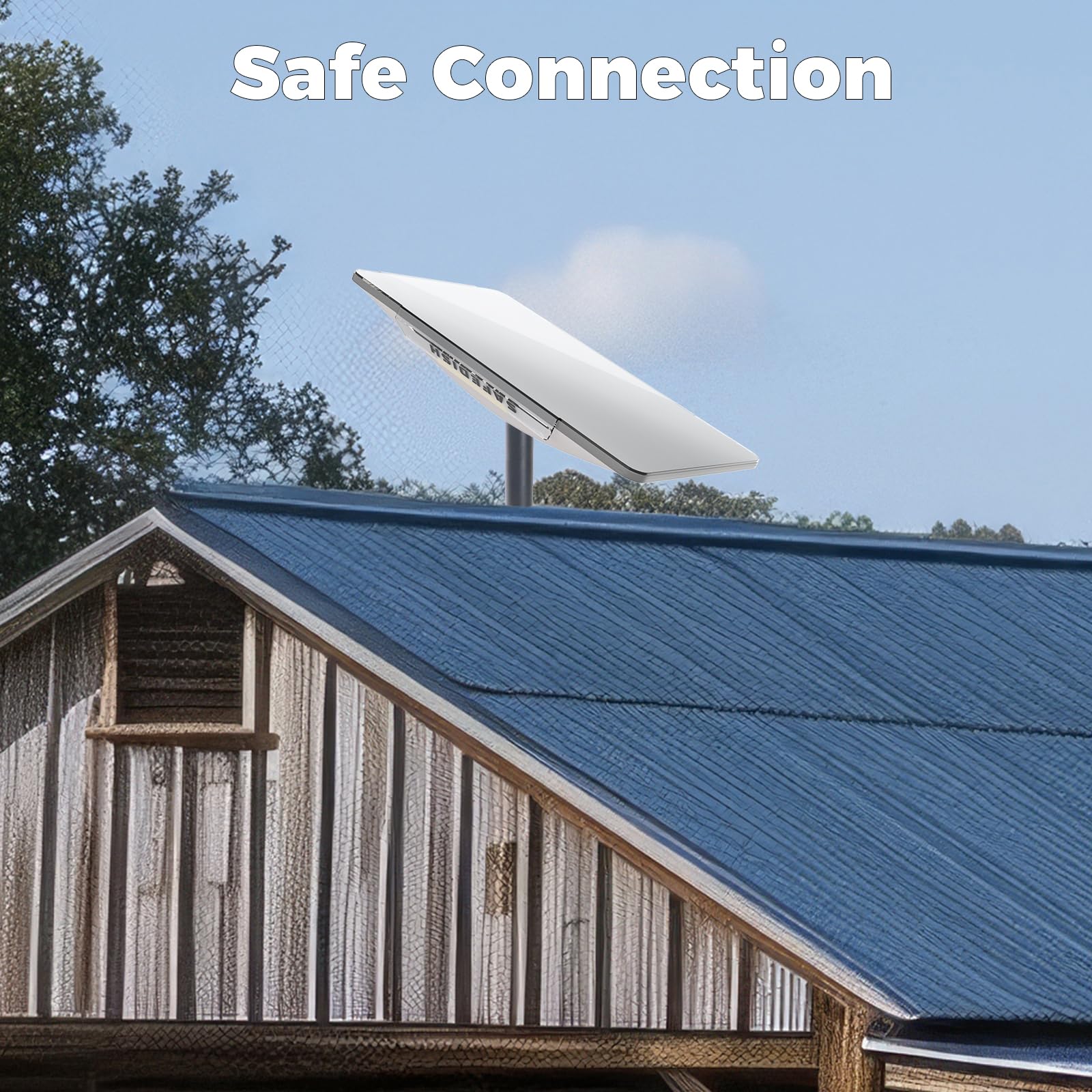 Starlink Dish Cover Gen2/V3 - Durable PC Hail Protector for Outdoor Use