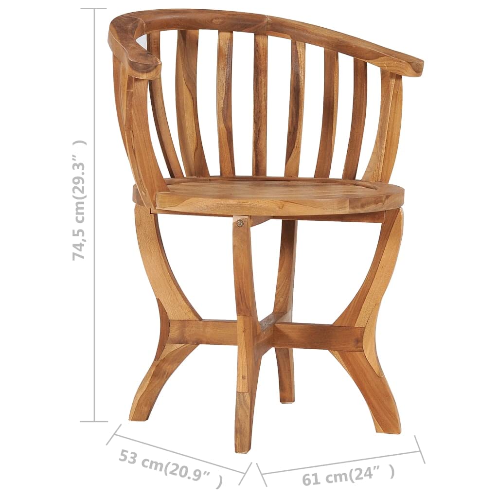 Premium 3-Piece Bistro Patio Set - Solid Teak Wood Outdoor Furniture for Garden, Terrace & Backyard - Weather-Resistant & Easy Assembly - Perfect for Outdoor Dining, Lounging & Entertaining