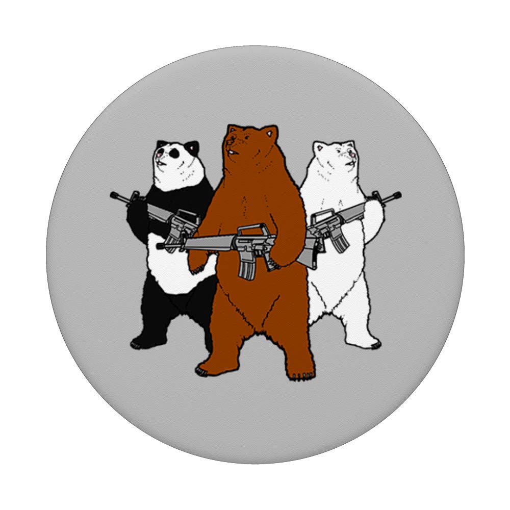 Right To Arm Bears With Guns - Funny Political Slogan T-Shirt for Gun Rights Supporters | Perfect for Protests, Rallies & Conservative Events