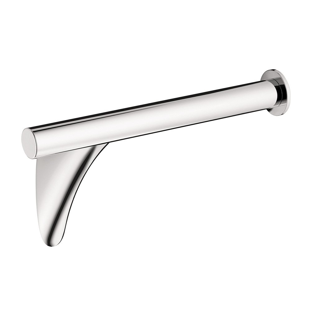 Axor 42236000 Massaud Chrome Toilet Paper Holder - Modern Bathroom Tissue Dispenser for Home & Hotel Use