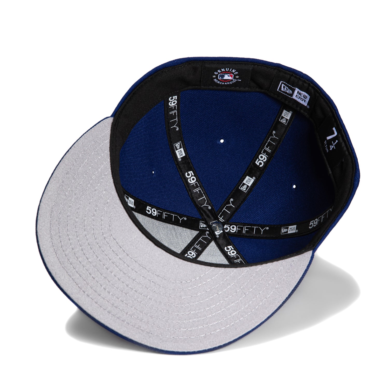 New Era 59Fifty Los Angeles Dodgers Heart Hat - Royal Blue Baseball Cap for Men & Women - Official MLB Snapback Hat for Sports Fans & Casual Wear