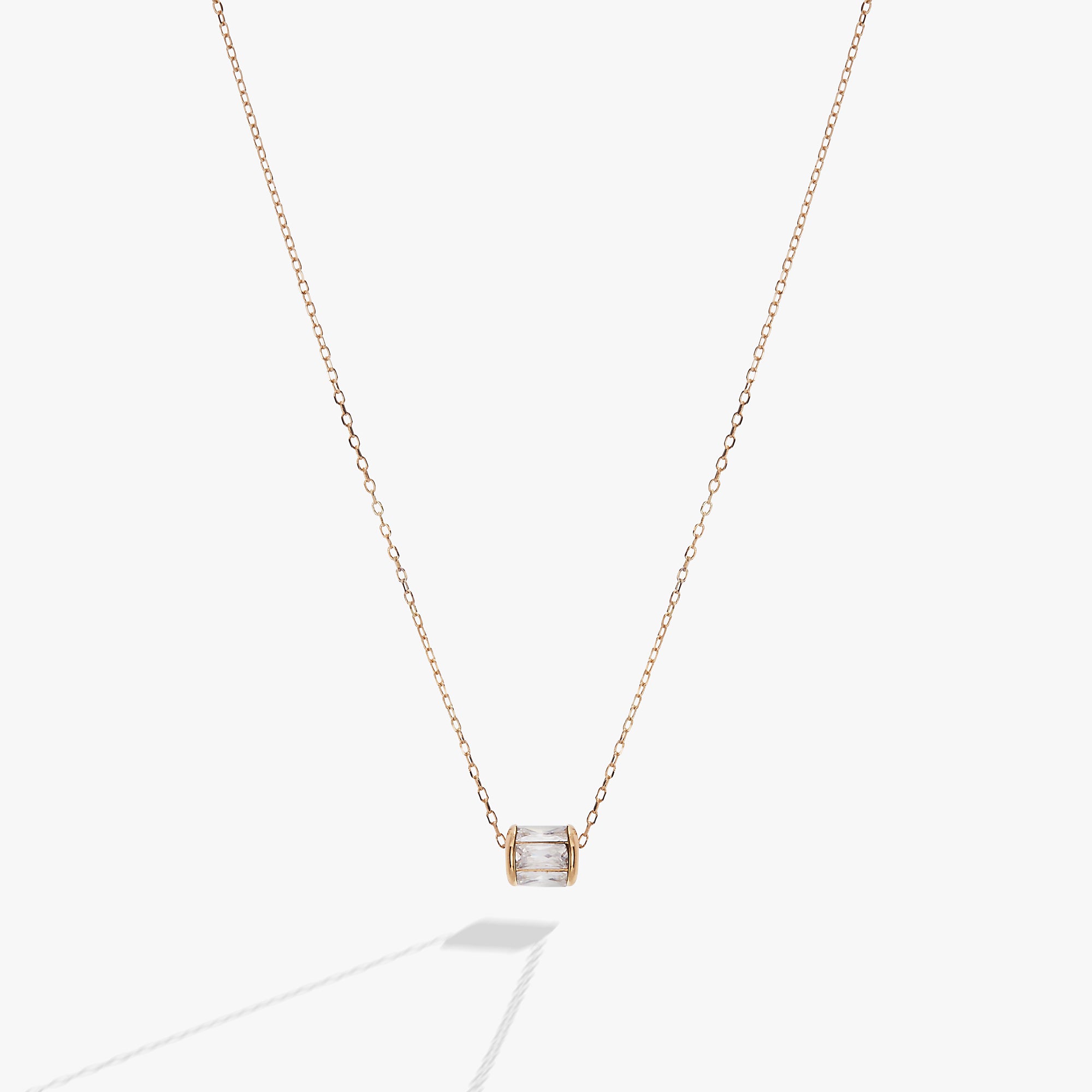April Birthstone Sterling Silver Pendant Necklace - Elegant Jewelry Gift for Women, Perfect for Birthdays, Anniversaries & Special Occasions