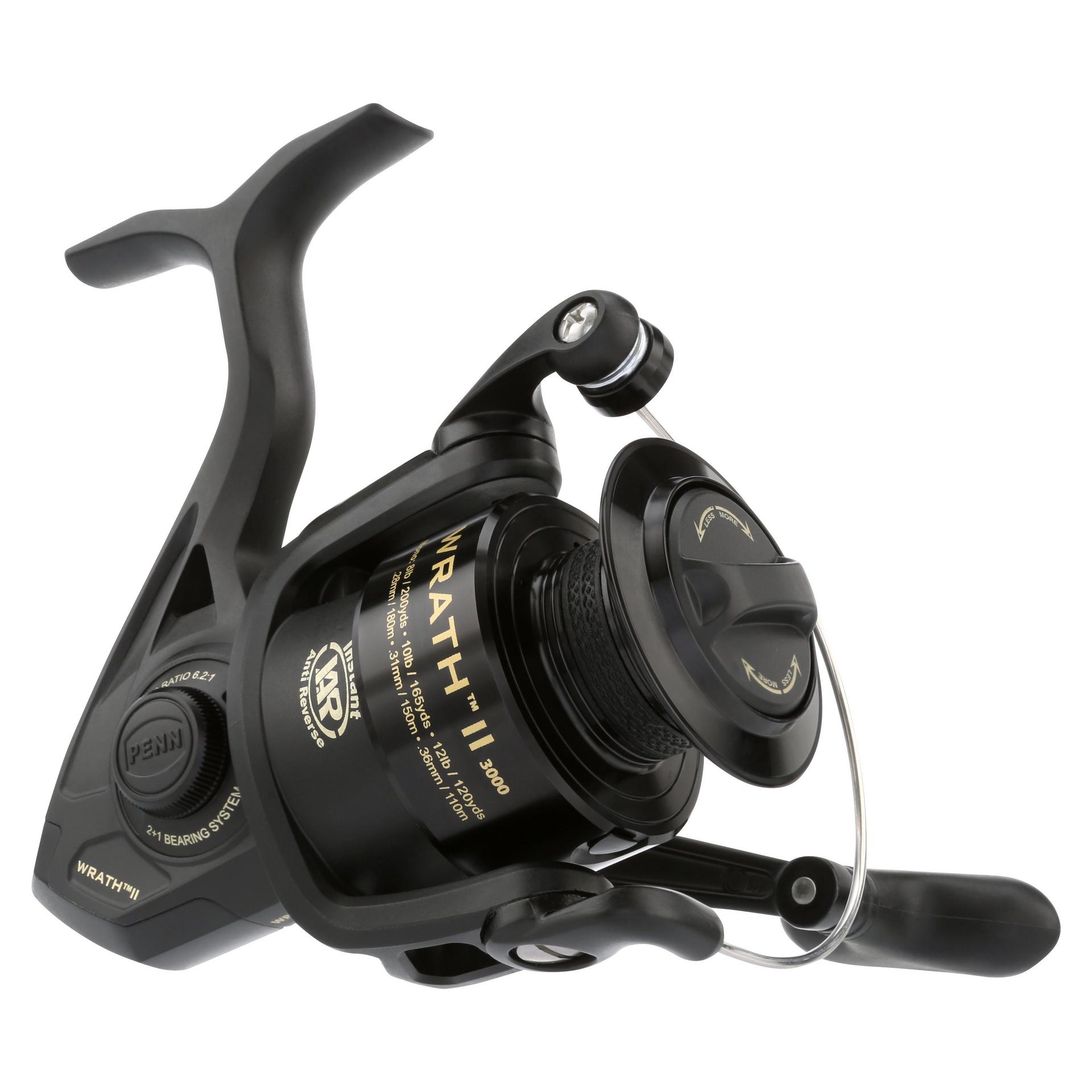 Wrath® II Spinning Reel - High Performance Saltwater Fishing Reel with Smooth Drag System | Perfect for Surf Fishing, Pier Fishing & Offshore Angling