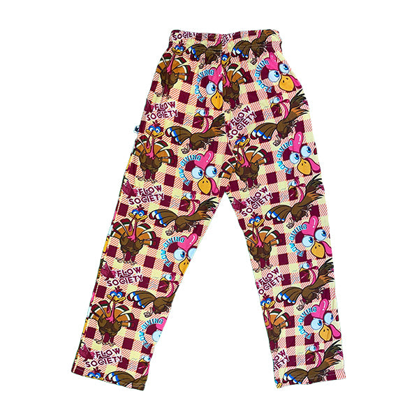 Comfy Gobble Til You Wobble Lounge Pants for Women & Men - Soft Thanksgiving Holiday Pajama Bottoms for Family Gatherings, Cozy Home Wear