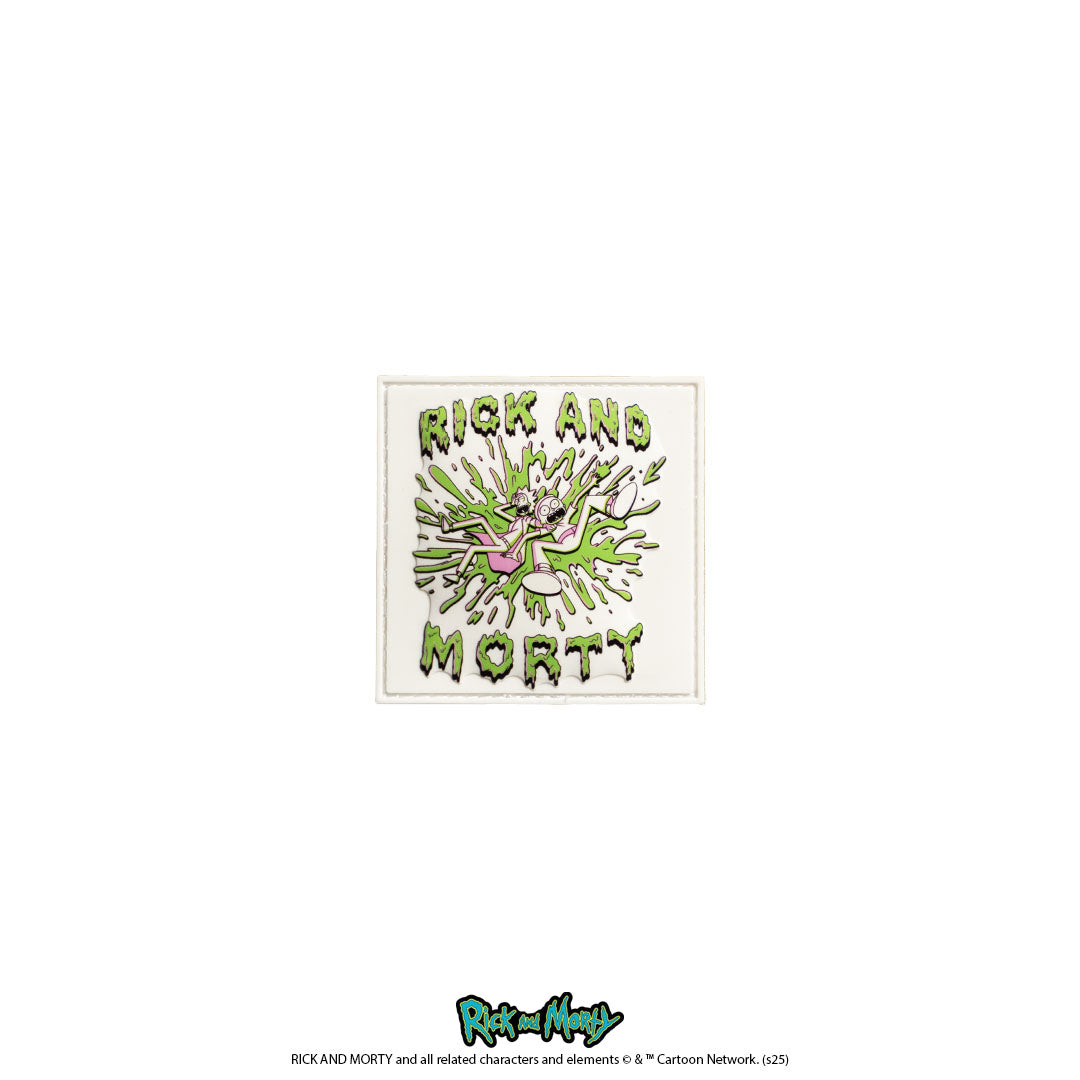 Rick and Morty Embroidered Iron-On Patch - Cartoon TV Show Merchandise for Jackets, Backpacks & DIY Crafts | Perfect for Cosplay, Gifts & Fan Collections
