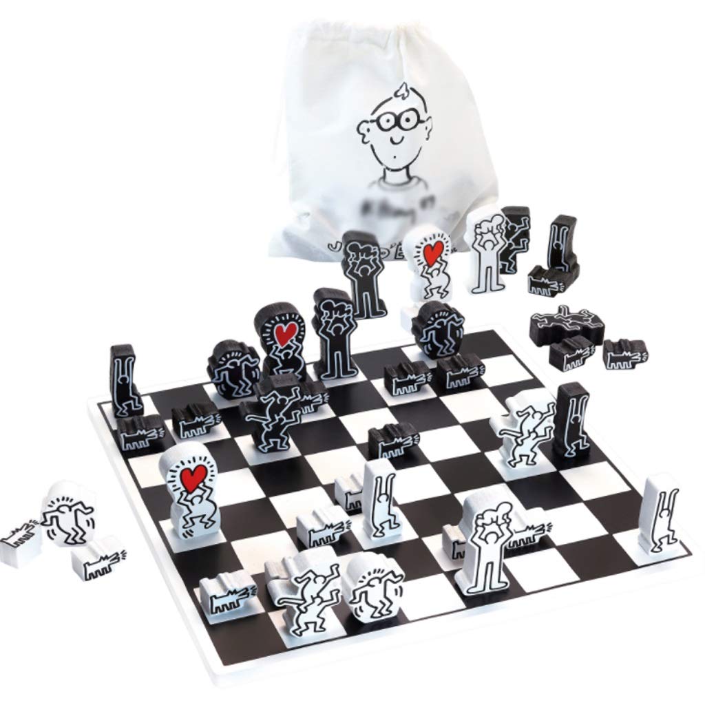 WJING Portable Travel Chess Set for Kids & Adults - Folding Board Game with Storage Bag - Perfect for Home, Office, Travel & Gifts - Classic Strategy Game for Family Fun & Brain Training