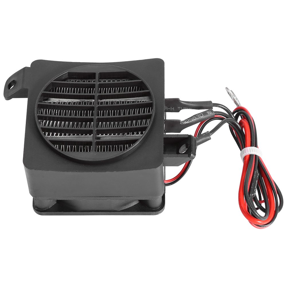 12V 100W PTC Car Air Heater with Mounting Holes - Constant Temperature Electric Fan Heater for Vehicles, Easy Installation - Perfect for Car Heating, Humidifiers & Air Conditioning Systems (24V 150W Option Available)