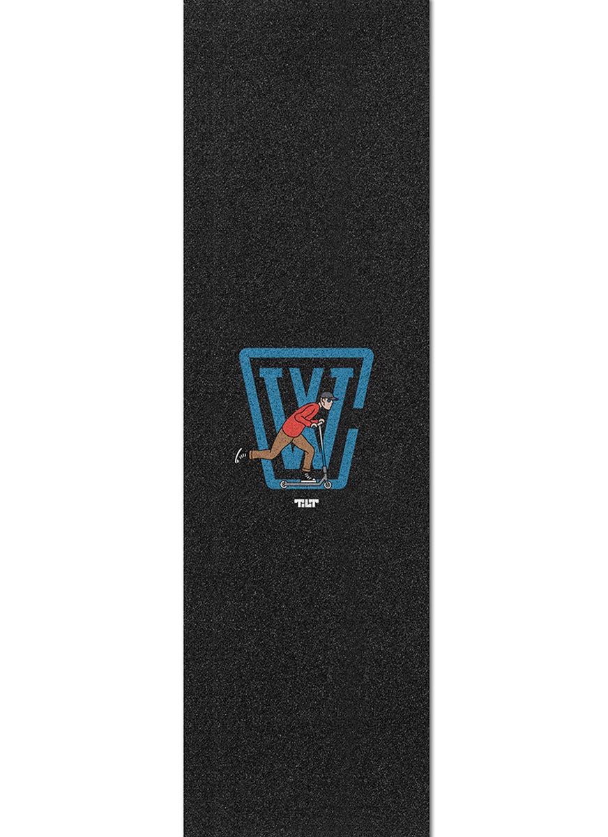 TILT Will Cashion Signature Skateboard Grip Tape - Premium Non-Slip Grip for Skateboards, Longboards & Cruisers - Perfect for Street Skating, Tricks & Park Riding