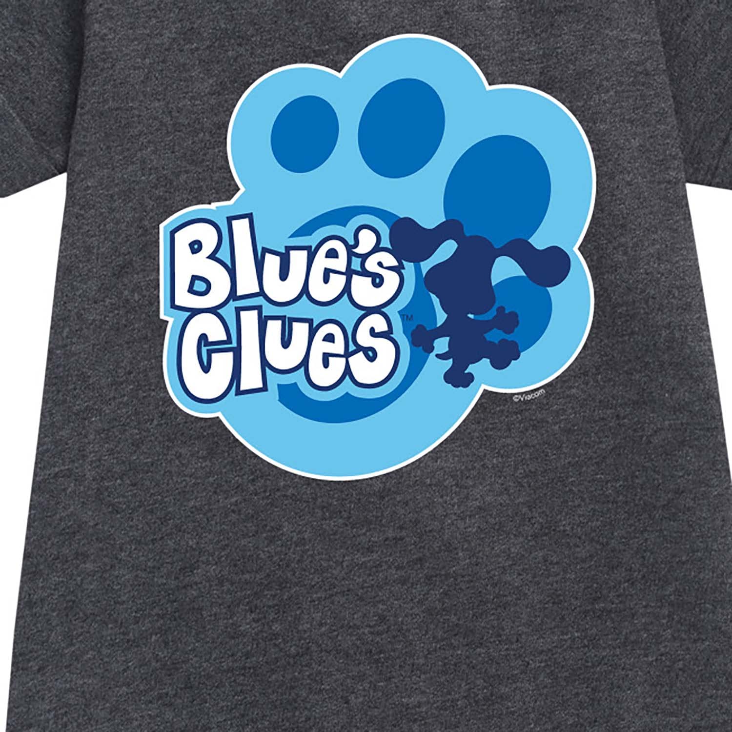HYBRID APPAREL Blue Clues & You! Paw Logo Fleece Dress for Toddler & Youth Girls - Soft Winter Wear for Playdates & Preschool