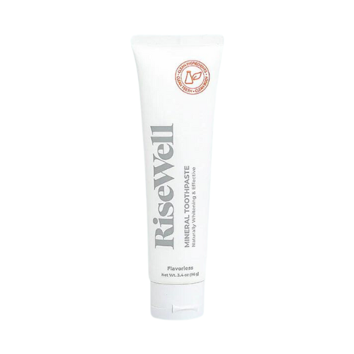 Natural Mineral Toothpaste for Sensitive Teeth - Fluoride-Free, Flavorless, Whitening & Enamel Protection - Ideal for Daily Oral Care & Sensitive Gums