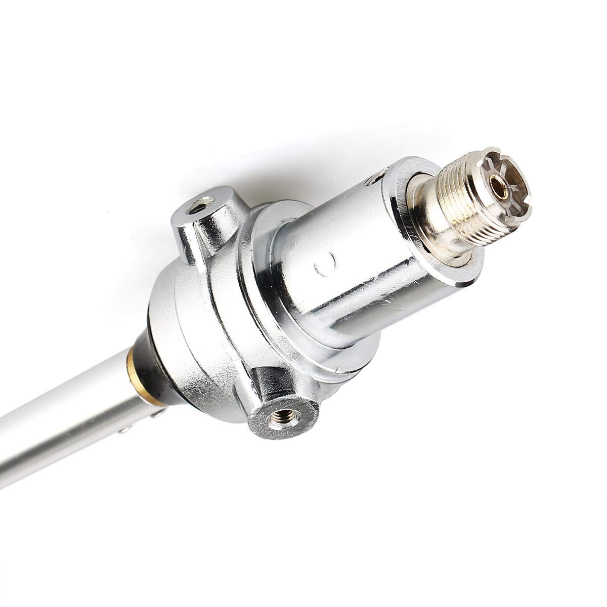 High Gain UHF 390-470MHz Base Station Antenna with SL16 Connector - Retevis MA01 Aluminum Alloy Omnidirectional Antenna for Amateur Mobile Radio & Walkie Talkies - Perfect for Emergency Communication, Outdoor Adventures & Security Operations
