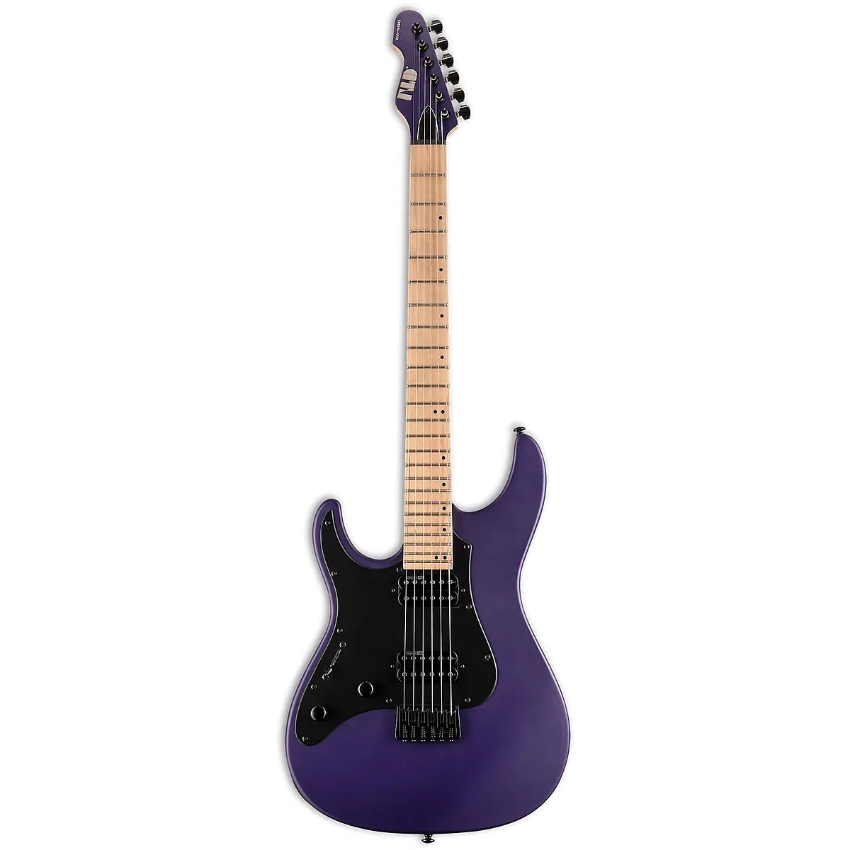 ESP LTD SN-200HT Left-Handed Electric Guitar - Dark Metallic Purple Satin Finish | Perfect for Rock, Metal & Stage Performances