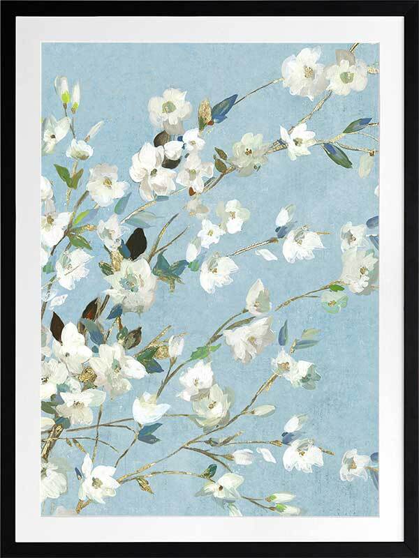 Calore II Framed Art Print - Premium Wall Decor for Living Room, Bedroom & Office - Modern Home & Office Decoration