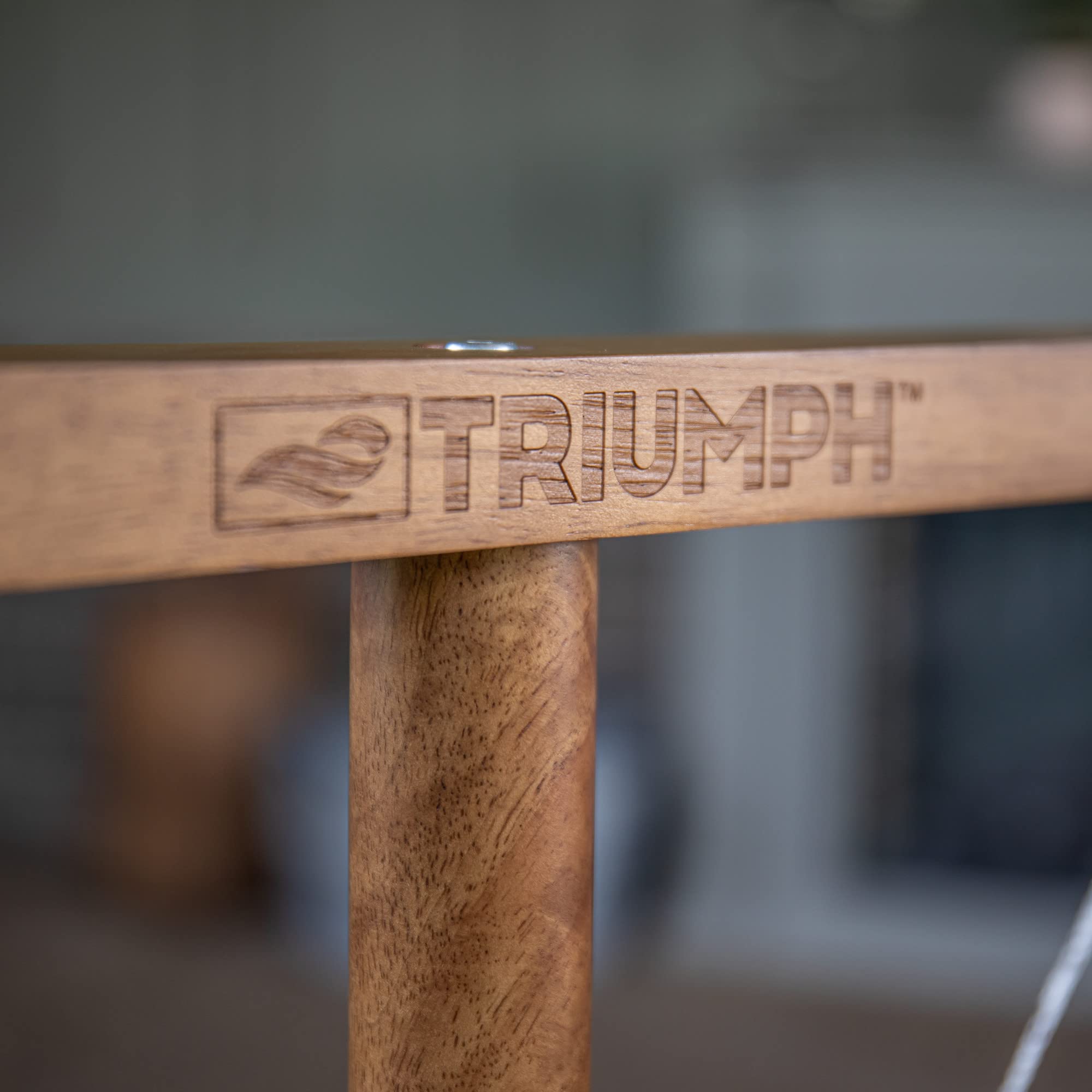 Triumph Sports Hook and Ring Toss Game - Outdoor & Indoor Fun for Adults, Kids, Family Parties, Backyard, Beach, Camping | Durable Ring Toss Battle Game