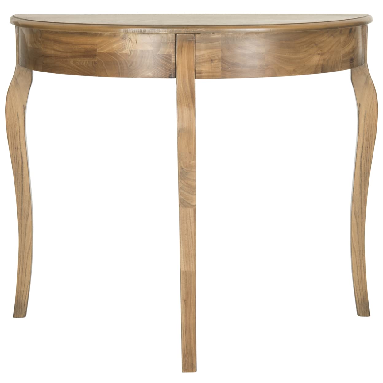 Safavieh American Homes Collection Sema Oak Console Table - Entryway, Living Room & Hallway Furniture for Home Decor