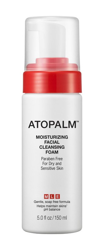 ATOPALM MLE Moisture Cleansing Foam 5 oz - Gentle Hydrating Face Wash for Dry & Sensitive Skin - Perfect for Daily Skincare Routine
