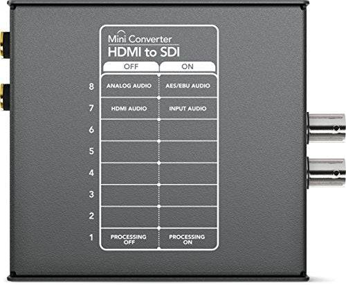 Blackmagic Design Mini Converter HDMI to SDI 4K - Professional Video Converter for Live Streaming, Broadcast & Studio Production