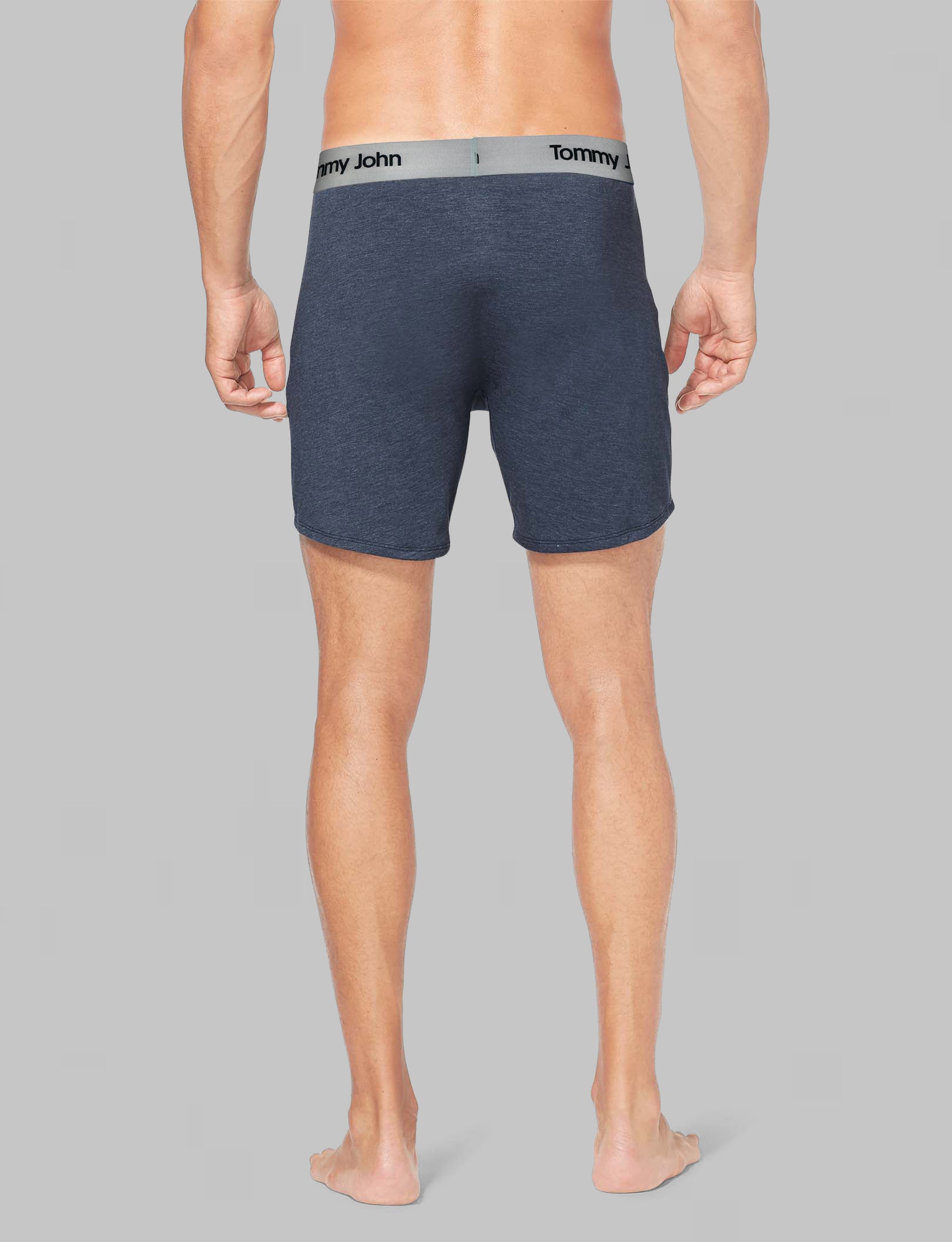 Second Skin Relaxed Fit Boxer Briefs - 6 Pack Ultra Soft Men's Underwear for All-Day Comfort | Perfect for Workout, Lounge & Travel