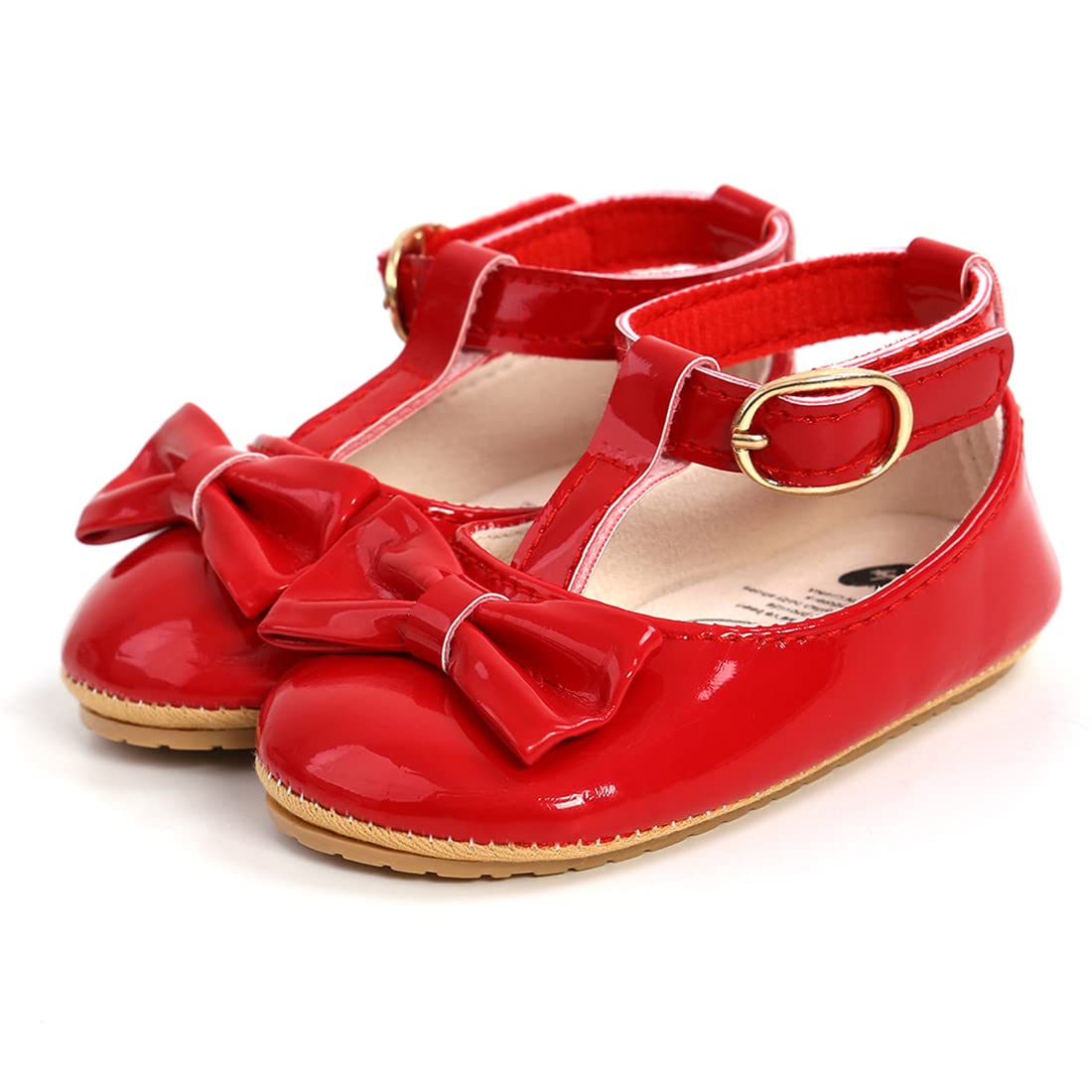 Baby Girl Shoes for Infant Toddler - Soft Sole Mary Jane Princess Walking Shoes for Prewalkers & First Walkers - Perfect for Weddings, Parties, and Special Occasions