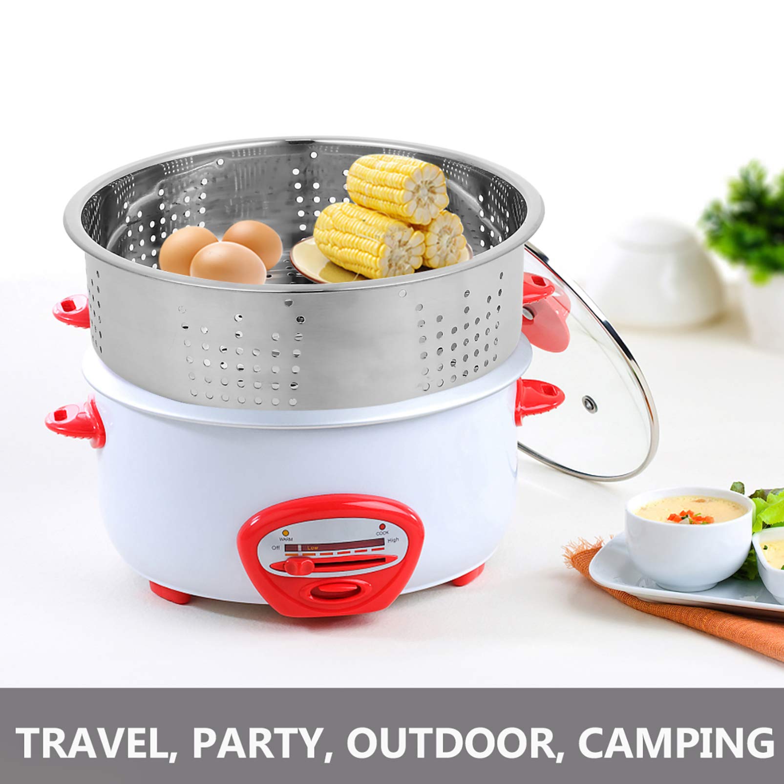 Stainless Steel Steamer Basket Insert for Pressure Cooker & Canner - Hemoton 1-Piece Steam Rack for Tinned Seafood, Electric Canner & Microwave Use - Perfect for Home Kitchen, Meal Prep & Healthy Cooking