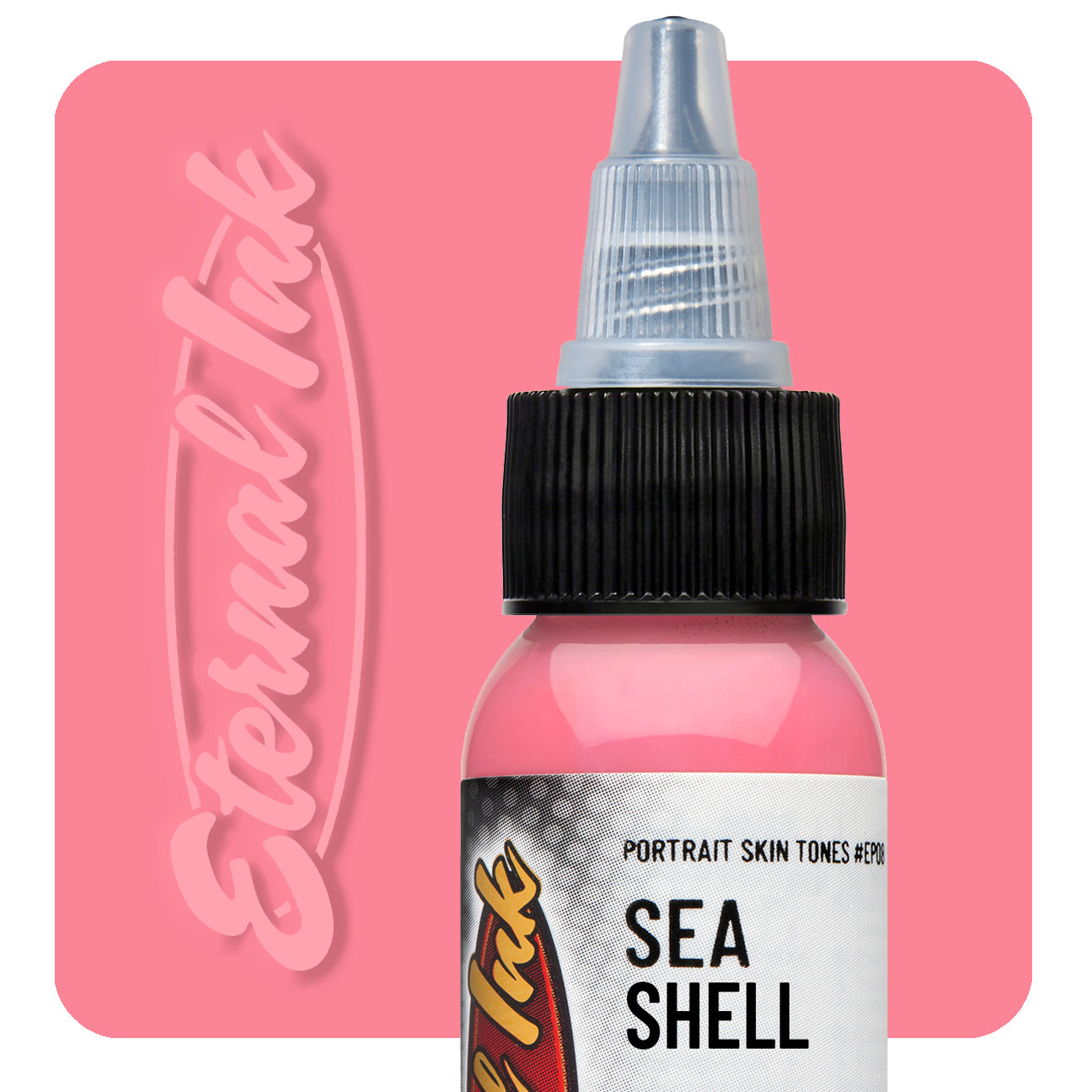 Eternal Portrait Skin Tones Sea Shell Ink - Premium Tattoo Ink for Realistic Skin Tone Tattoos | Perfect for Professional Artists & Tattoo Enthusiasts | Ideal for Portrait, Realism & Cosmetic Tattooing