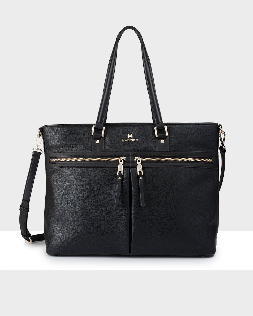 Stylish Trish Laptop Tote Bag for Women - Professional Work Bag with Adjustable Crossbody Strap - Perfect for Office, Business Travel & Daily Commute