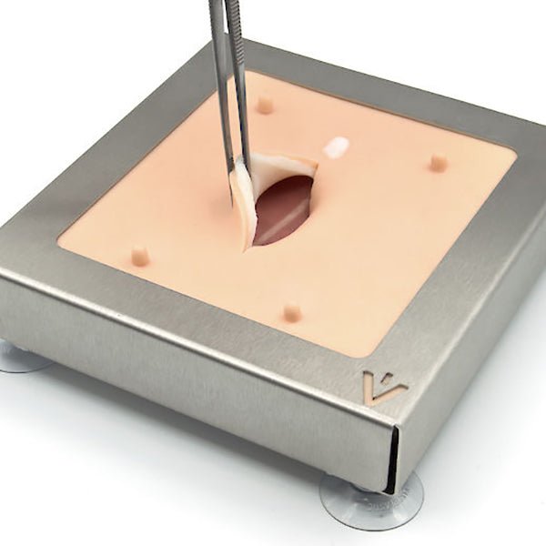 Veterinary Suture Training Pad - Dog Linea Alba Practice Kit for Surgical Skills | Vet Student & Professional Education | Wound Closure Simulation Practice