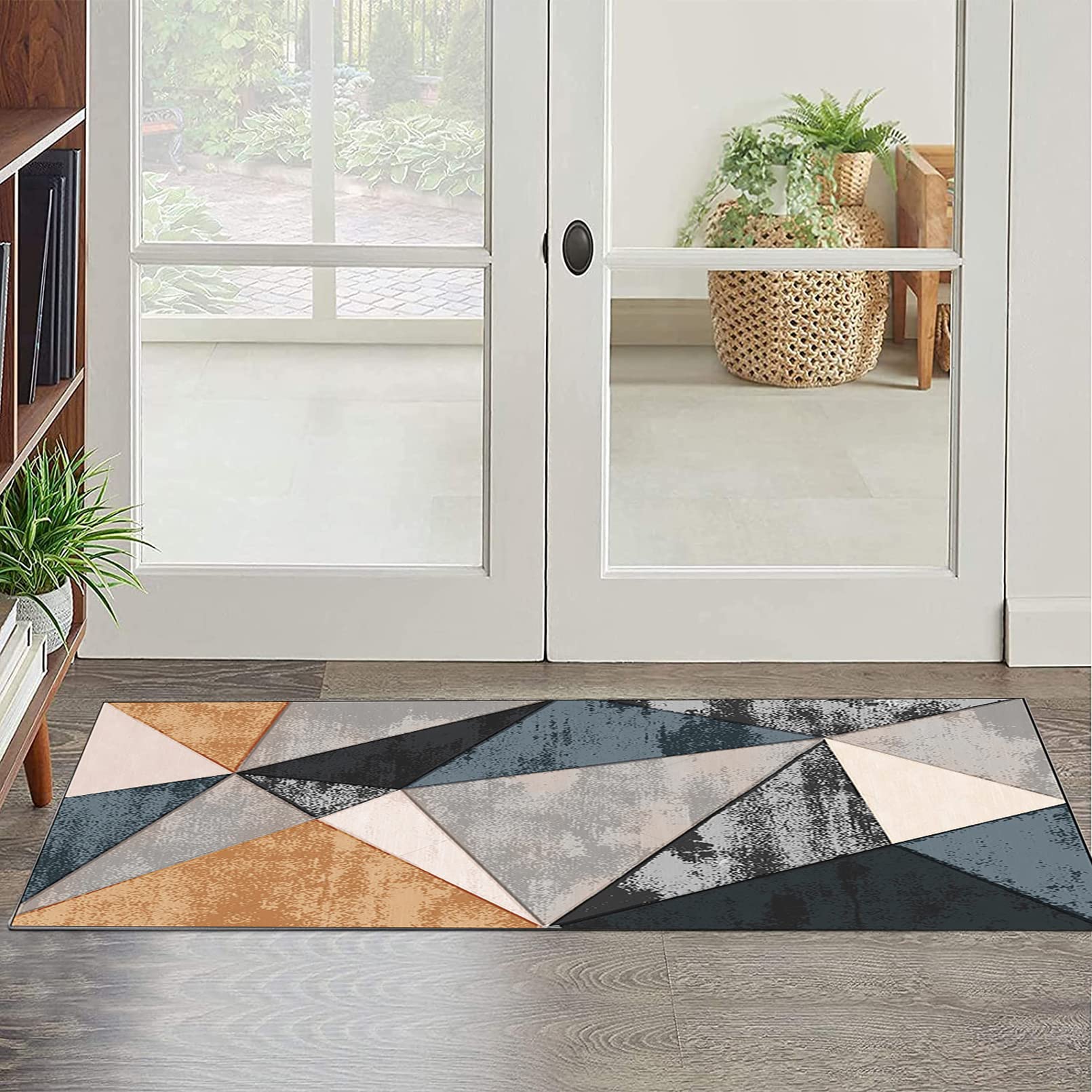 Non-Slip Machine Washable Area Rugs for Bedroom, Living Room, Entryway, Kitchen & Laundry Room - Soft Floor Mats & Runner Rugs for Home Decor - Perfect for High Traffic Areas and Cozy Spaces