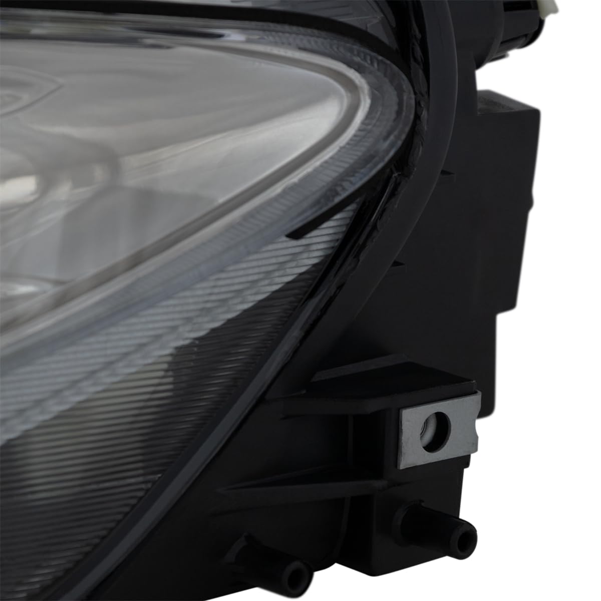 BAP Compatible Headlamp Assembly for 2003-2005 Mazda 6 - Left Side (LH) Without Fog Lights | Durable Lens & Housing Replacement for Improved Night Driving Safety