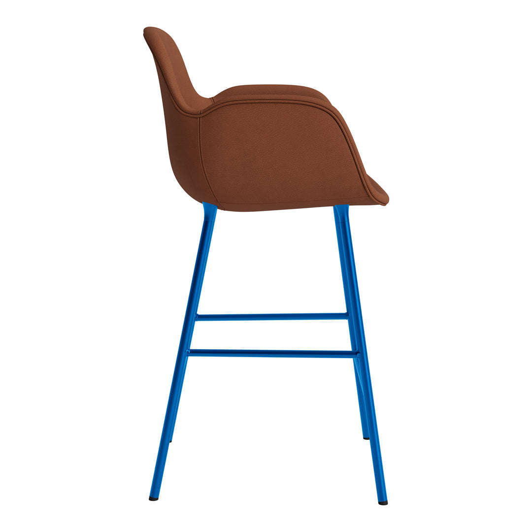 Stylish Fully Upholstered Form Counter Armchair - Perfect for Kitchen Islands, Breakfast Bars & Home Dining Areas