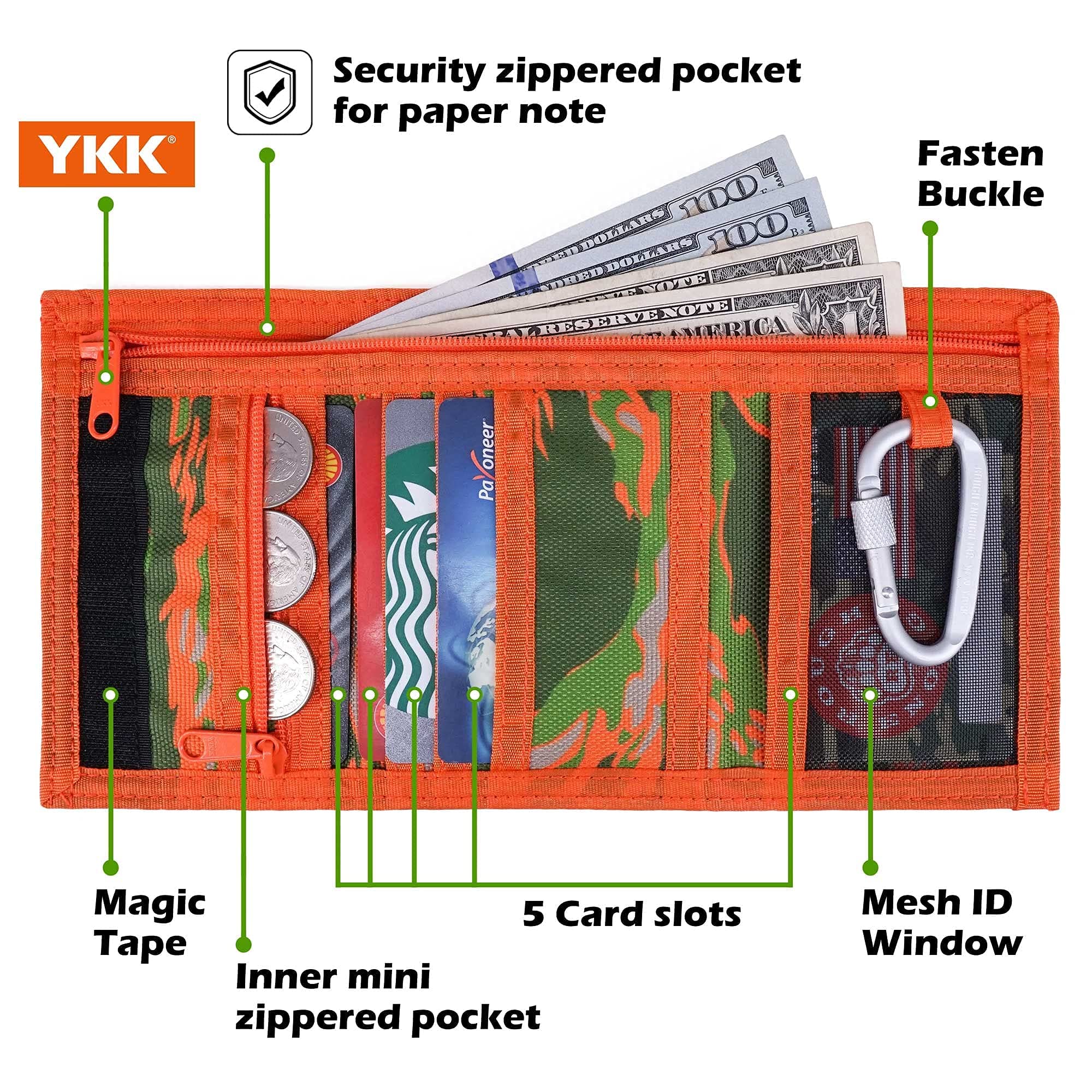 Durable Kids Wallet for Boys & Teens - Lanyard Neck Wallet with Keychain - Perfect Gift for Teenagers - Ideal for School, Travel & Outdoor Activities
