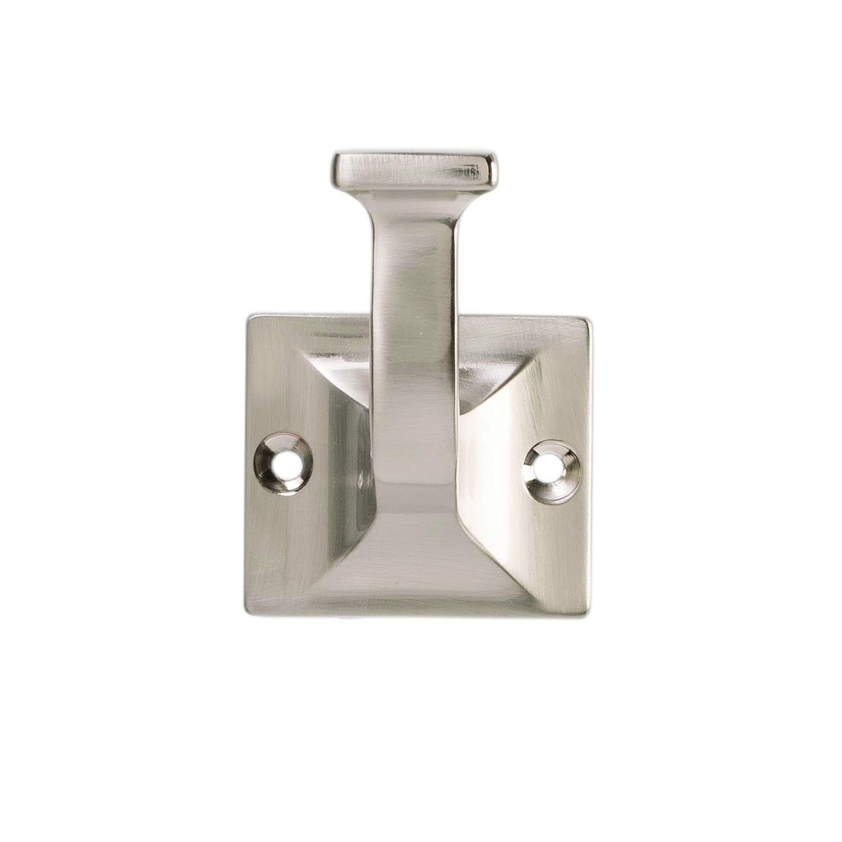 Hickory Hardware Forge Collection Wall Hooks - 10 Pack Satin Nickel Coat Hooks (2-3/4 Inch) for Hanging Coats, Hats, Towels, Robes - Perfect for Entryway, Mudroom, Bathroom & Closet Organization