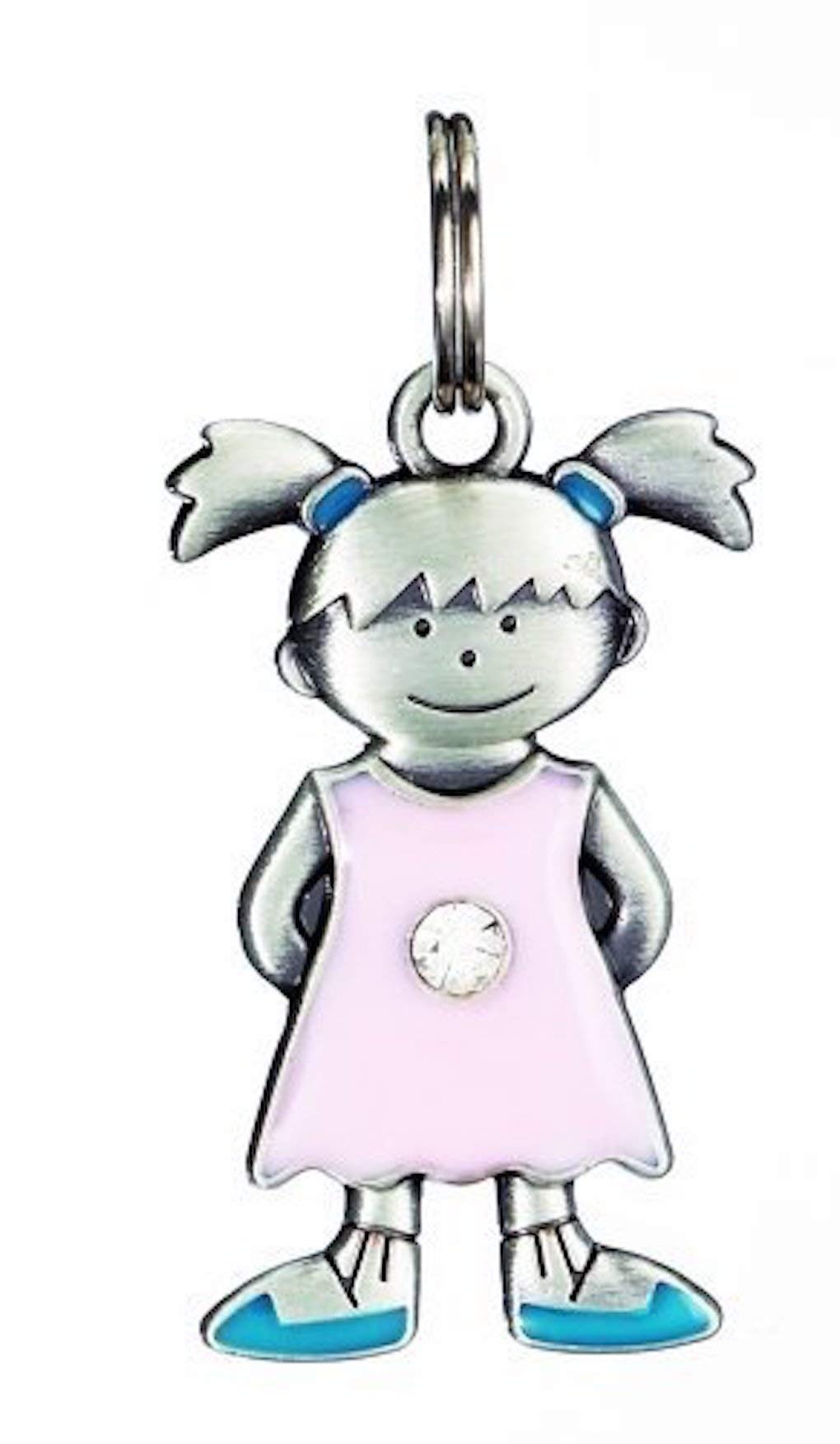 October Birthstone Jewelry for Girls - Personalized Kids' Name Necklace - Perfect for Birthdays, Gifts & Special Occasions