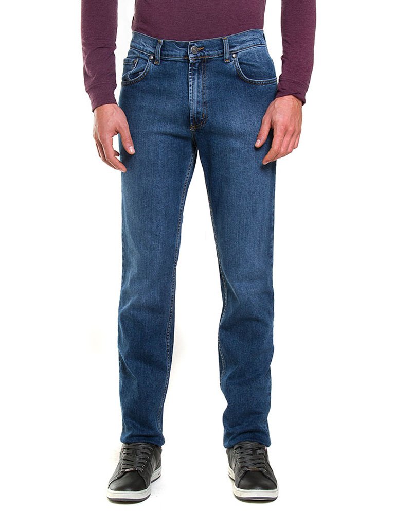 **Men's Carrera Blue Denim Jeans - Comfortable & Stylish for Casual Wear, Work & Everyday Outfits**