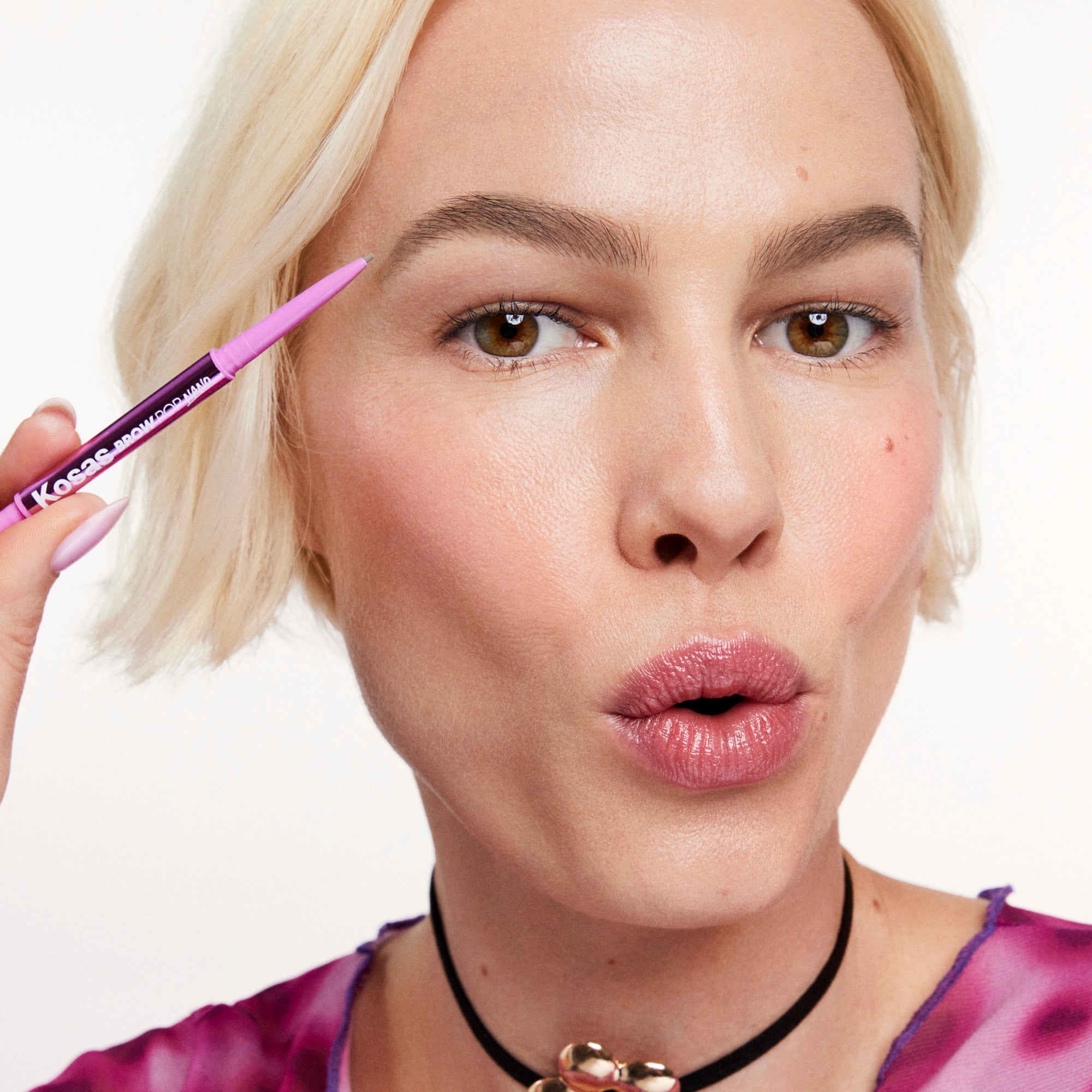 Brow Pop Nano Ultra Fine Detailing Pencil - Natural Looking Eyebrow Pencil for Precise Hair Strokes & Defined Brows - Perfect for Everyday Makeup & Professional Use