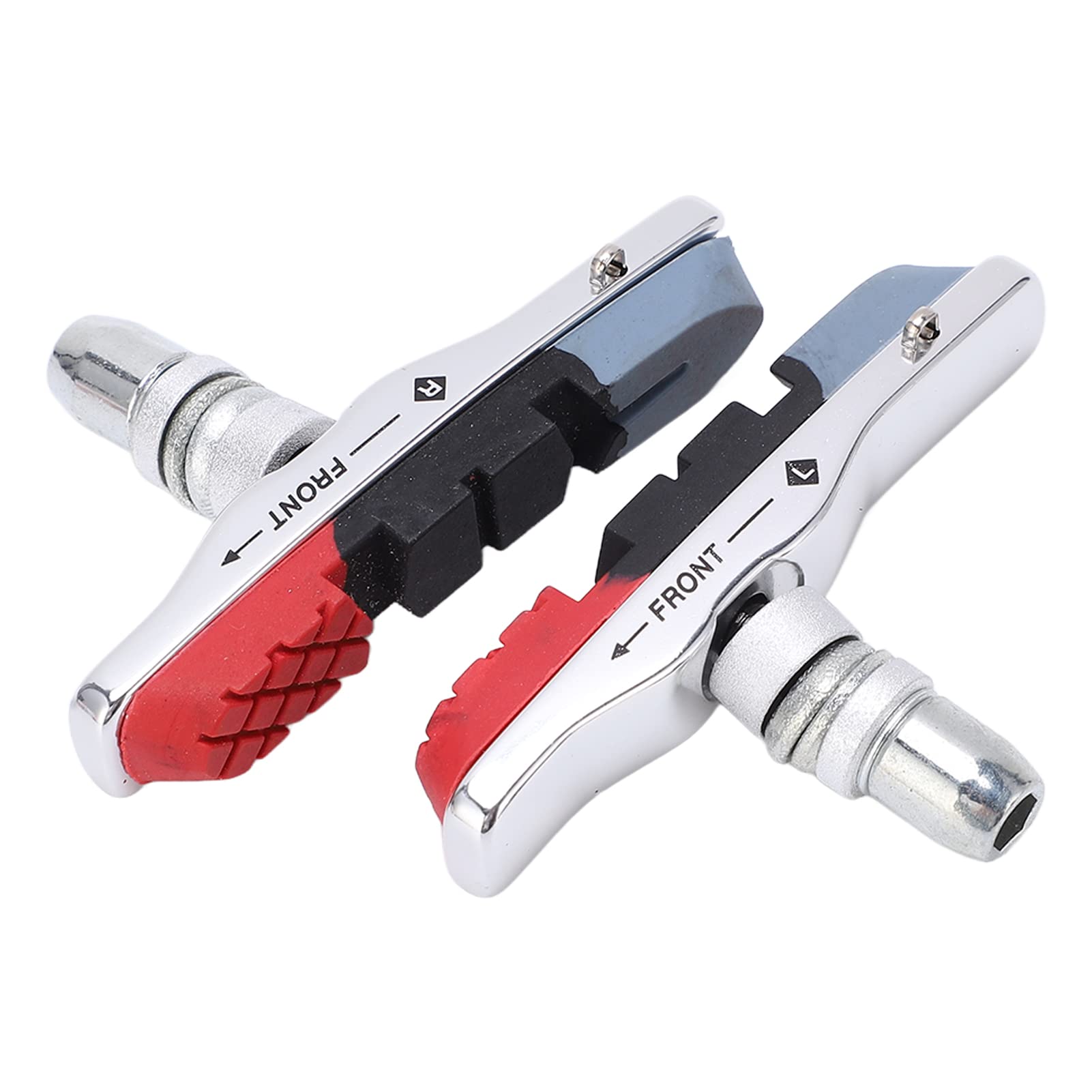 Rosvola V Brake Pads - Replacement Bike Brake Pads for Mountain/Road Bikes - Noise Reduction, Durable Multi-Purpose Brake Pads (3 Color Options) - Perfect for Cycling, Commuting & Outdoor Adventures